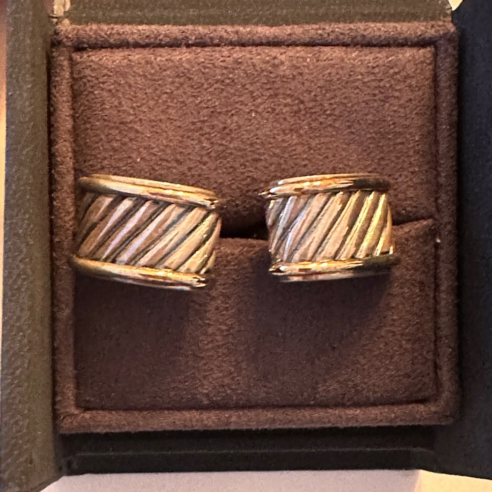 David Yurman cuff links